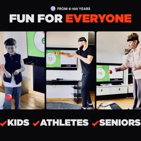 Boxbollen Fitness Game (for all ages) with App - open box - Picture 6 of 6